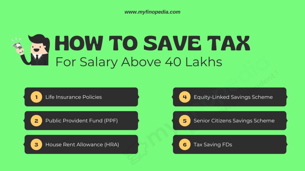 Save Tax For Salary Above 40 Lakhs