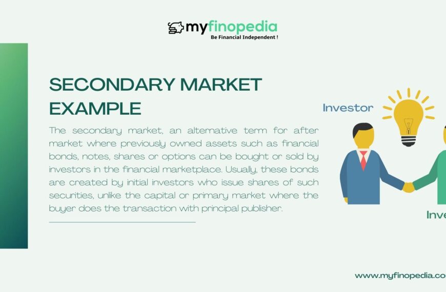 Secondary Market Example