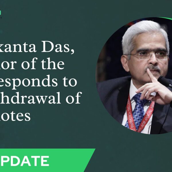 RBI Governor Shaktikanta Das Reacts to the Withdrawal of ₹2,000 Notes