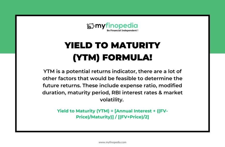 Yield to Maturity (YTM) Formula